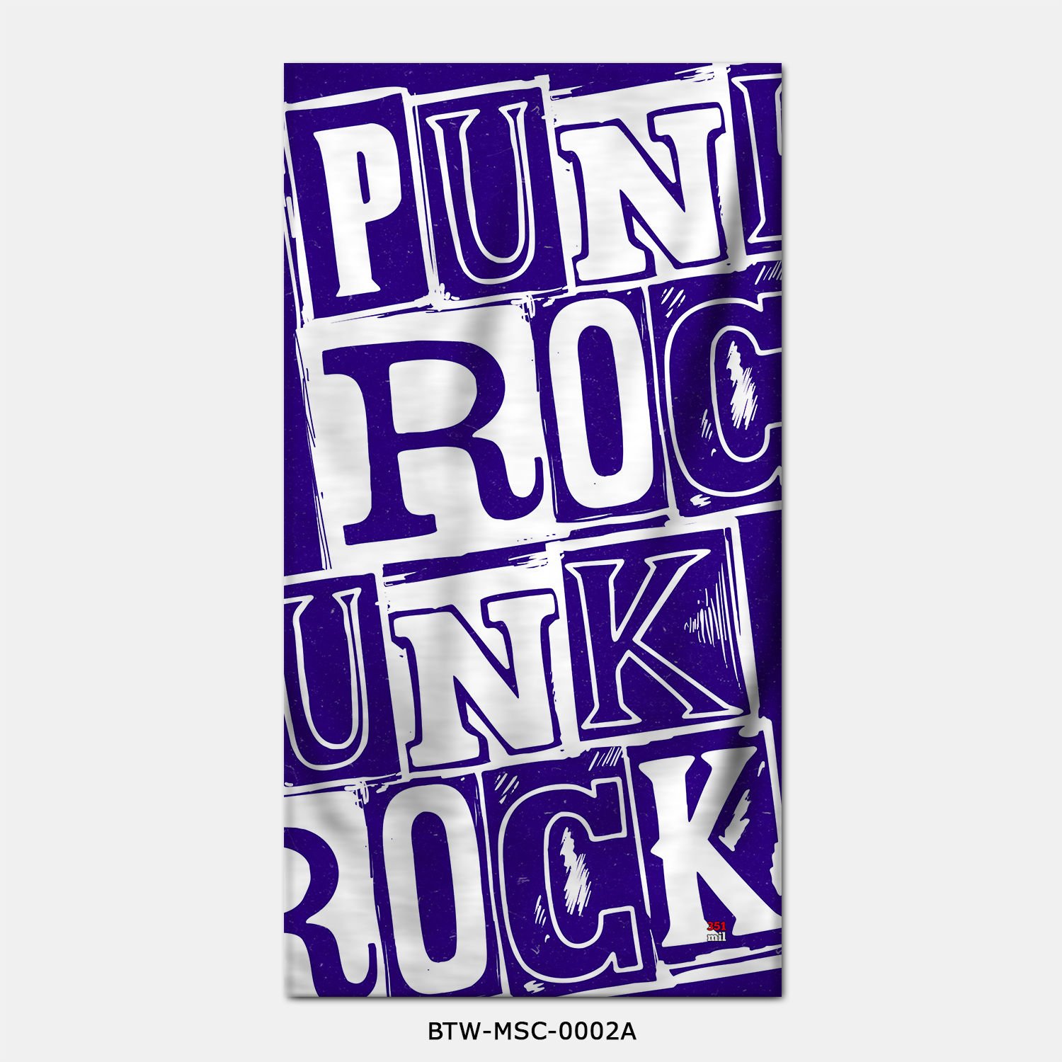 351mil Plaj Havlusu BTW-MSC-0002 PUNK ROCK
