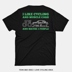 351mil T-Shirt TSHR-BKE-0002 I LOVE CYCLING