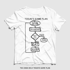 351mil T-Shirt TSH-SNW-0013 TODAYS GAME PLAN