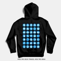 351mil Hoodie HOD-FNY-0019 TRAVEL HELP ME
