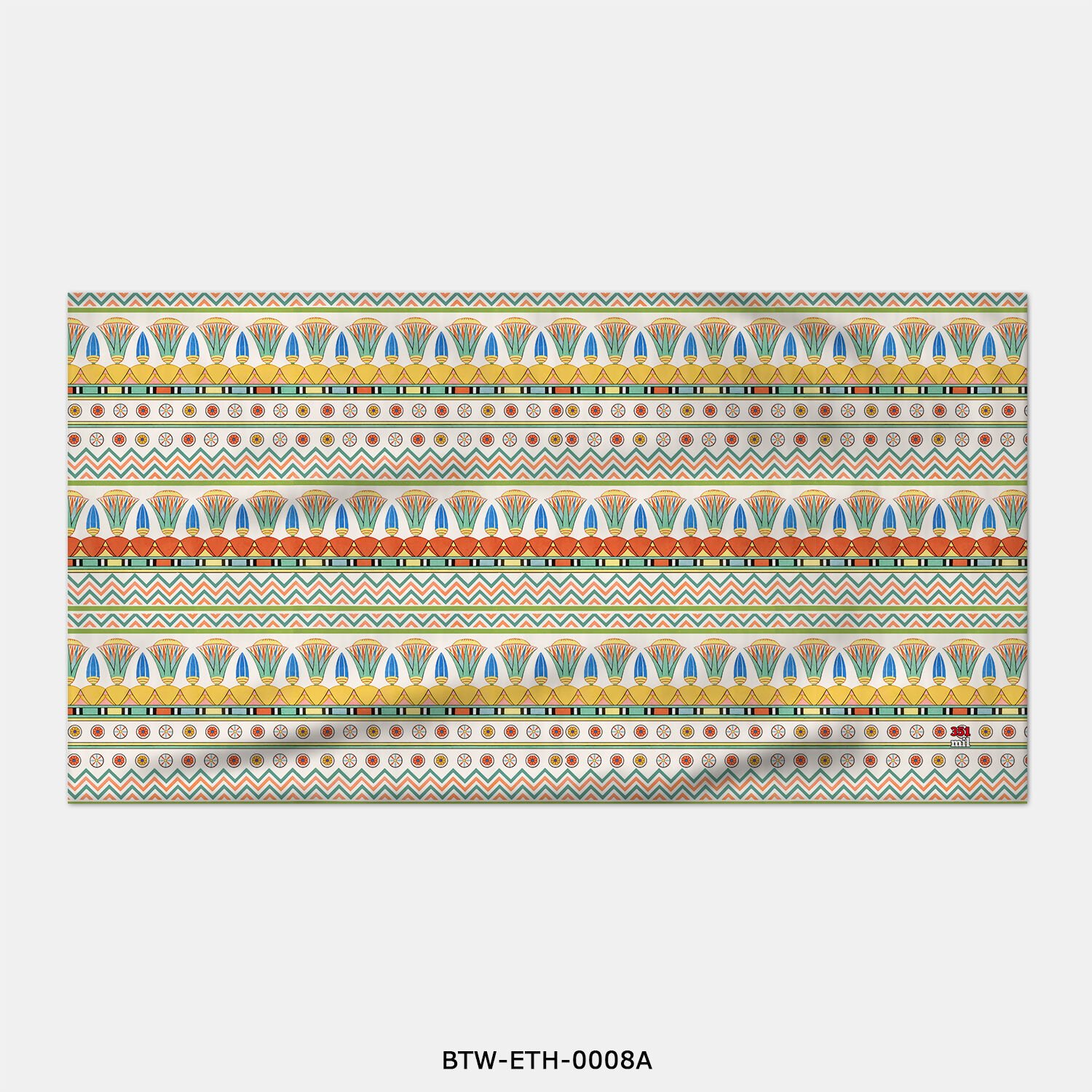 351mil Plaj Havlusu BTW-ETH-0008 EGYPTIAN ORNAMENTAL 2