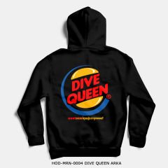 351mil Hoodie HOD-MRN-0004 DIVE QUEEN