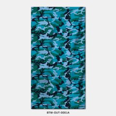 351mil Plaj Havlusu BTW-OUT-0001 BLUE CAMO