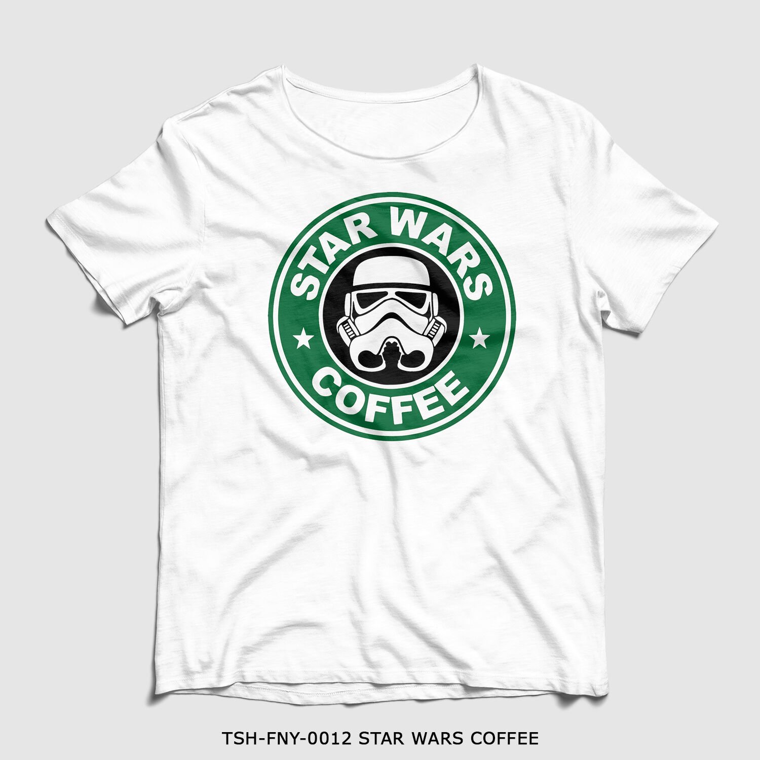 351mil T-Shirt TSH-FNY-0012 STAR WARS COFFEE