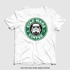 351mil T-Shirt TSH-FNY-0012 STAR WARS COFFEE