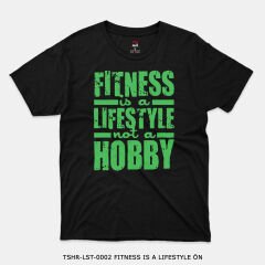 351mil T-Shirt TSHR-LST-0002 FITNESS IS A LIFESTYLE