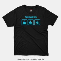351mil T-Shirt TSHR-MRN-0016 THE GOOD LIFE