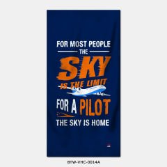 351mil Plaj Havlusu BTW-VHC-0014 SKY IS THE HOME