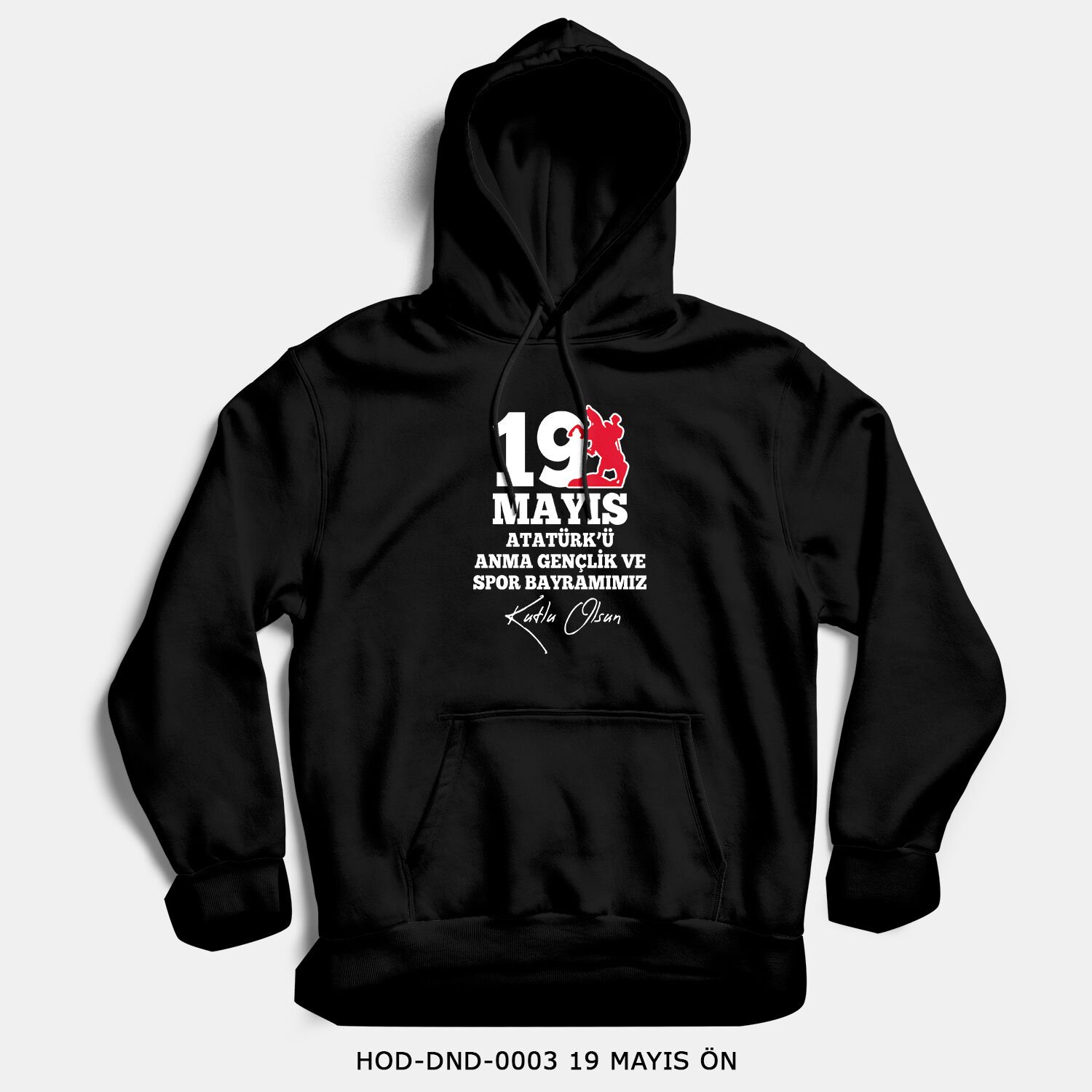 351mil Hoodie HOD-DND-0003 19 MAYIS