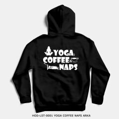 351mil Hoodie HOD-LST-0001 YOGA COFFEE NAPS