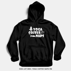351mil Hoodie HOD-LST-0001 YOGA COFFEE NAPS