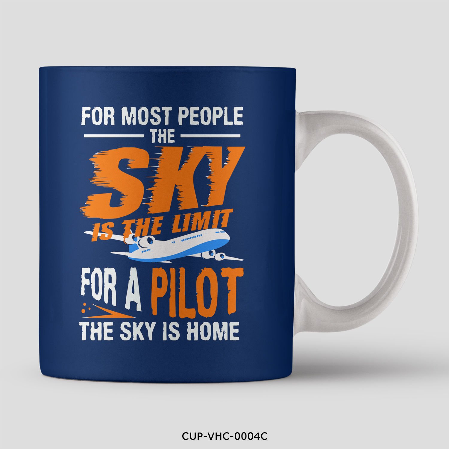 351mil Mug CUP-VHC-0005 SKY IS THE HOME