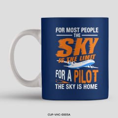 351mil Mug CUP-VHC-0005 SKY IS THE HOME