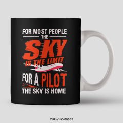 351mil Mug CUP-VHC-0005 SKY IS THE HOME