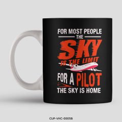 351mil Mug CUP-VHC-0005 SKY IS THE HOME