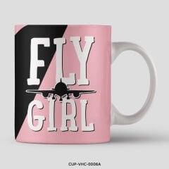 351mil Mug CUP-VHC-0006 FLY GIRL