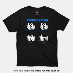 351mil T-Shirt TSHR-MRN-0018 SPEED DATING FOR FREE DIVER