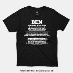 351mil T-Shirt TSHR-FNY-00021 BABASININ KIZI