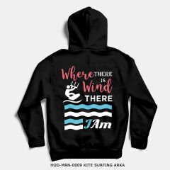 351mil Hoodie HOD-MRN-0009 KITE SURFING