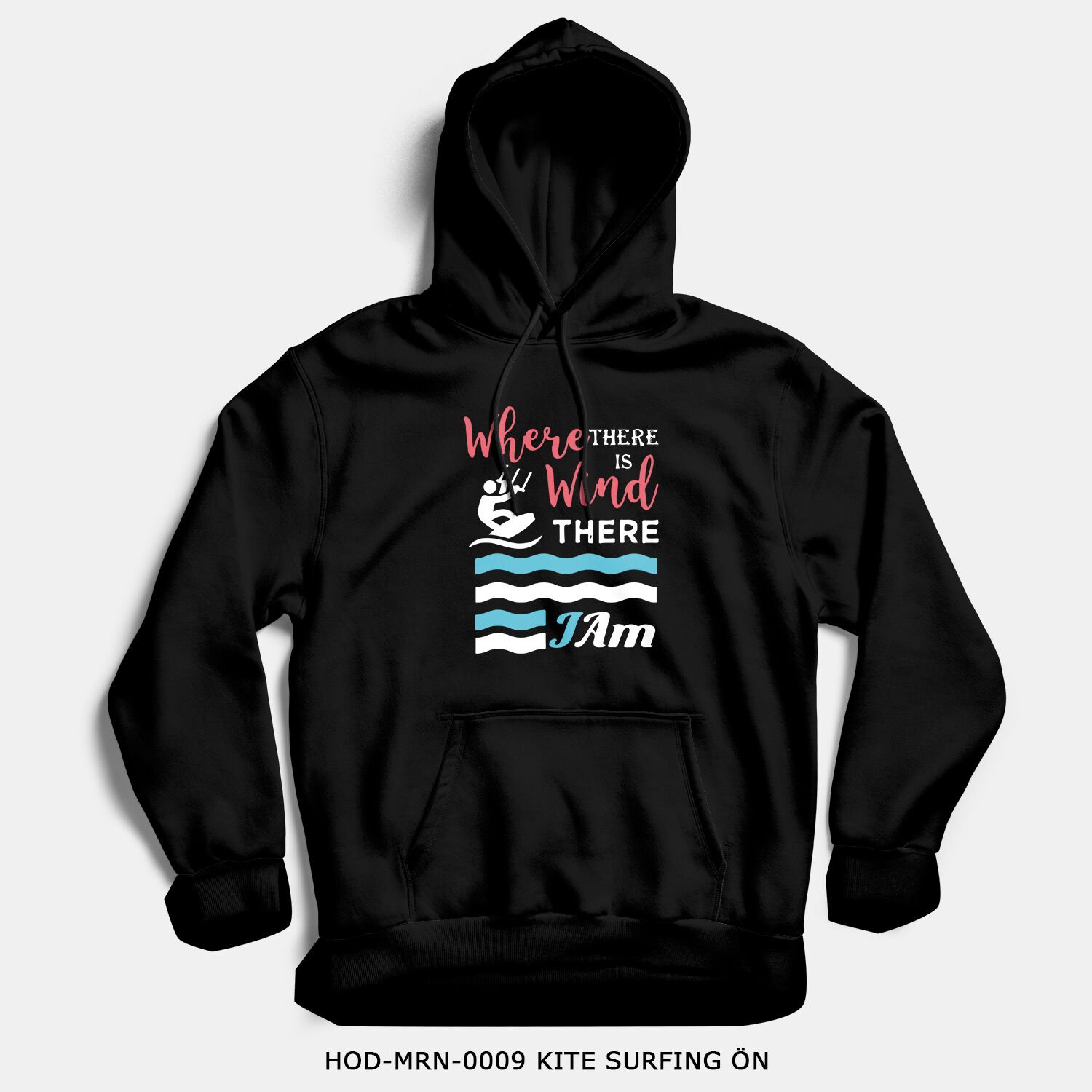 351mil Hoodie HOD-MRN-0009 KITE SURFING