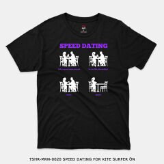 351mil T-Shirt TSHR-MRN-0020 SPEED DATING FOR KITE SURFER