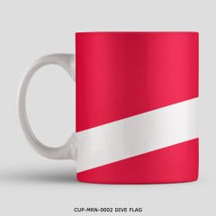 351mil Mug CUP-MRN-0002 DIVE FLAG
