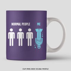 351mil Mug CUP-MRN-0003 SCUBA PEOPLE