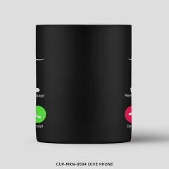 351mil Mug CUP-MRN-0004 DIVE PHONE