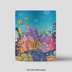 351mil Mug CUP-MRN-0005 DIVER