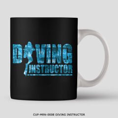 351mil Mug CUP-MRN-0008 DIVING INSTRUCTOR