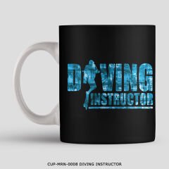 351mil Mug CUP-MRN-0008 DIVING INSTRUCTOR