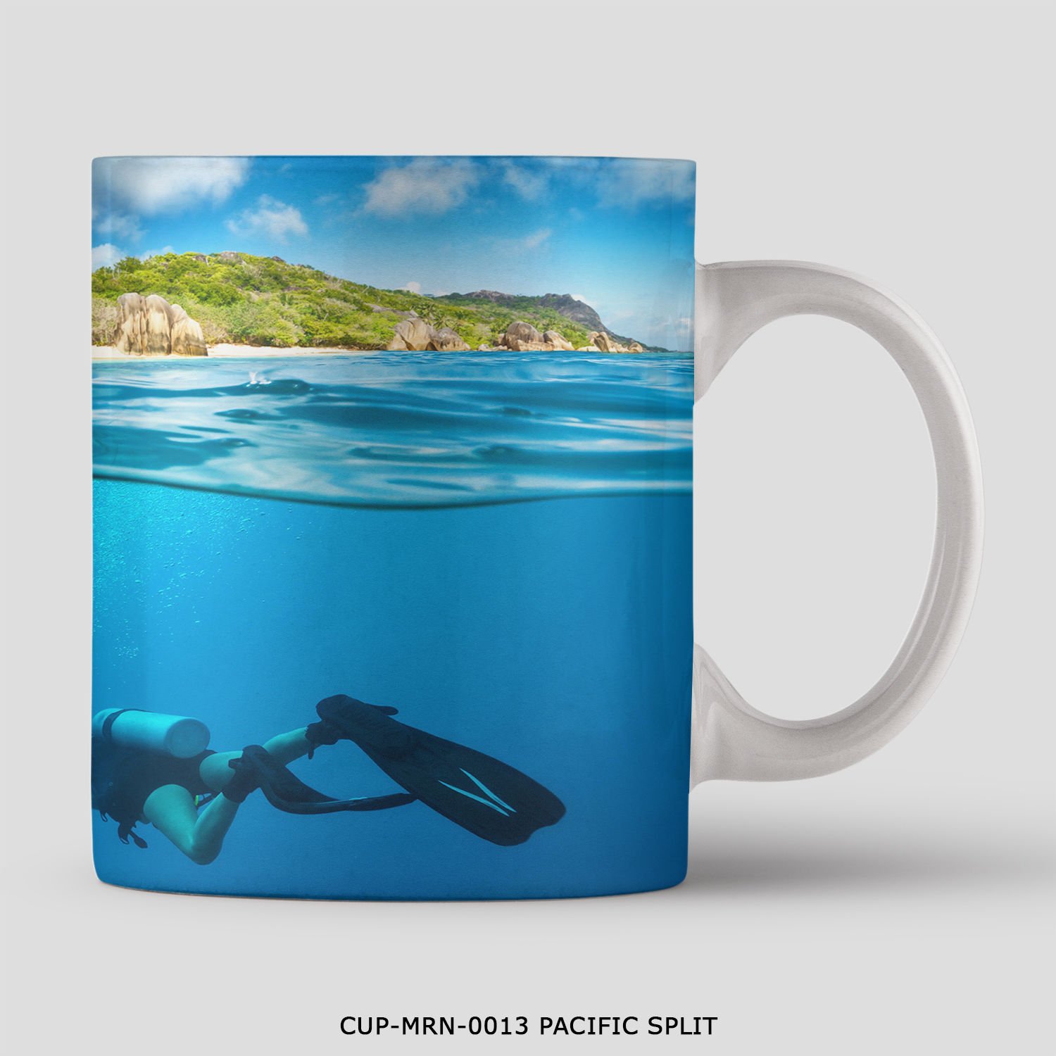 351mil Mug CUP-MRN-0013 PACIFIC SPLIT