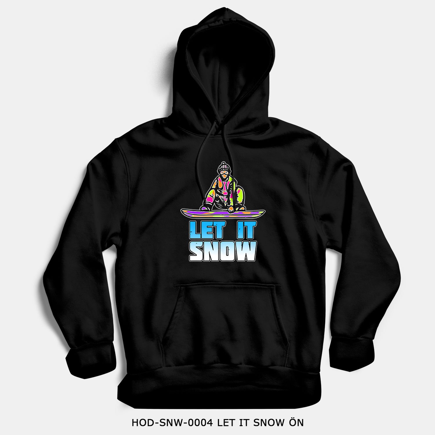351mil Hoodie HOD-SNW-0004 LET IT SNOW