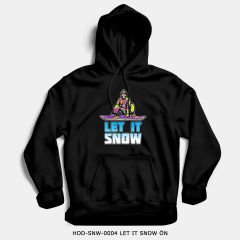351mil Hoodie HOD-SNW-0004 LET IT SNOW