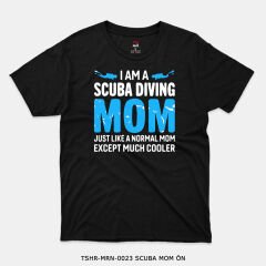 351mil T-Shirt TSHR-MRN-0023 SCUBA MOM