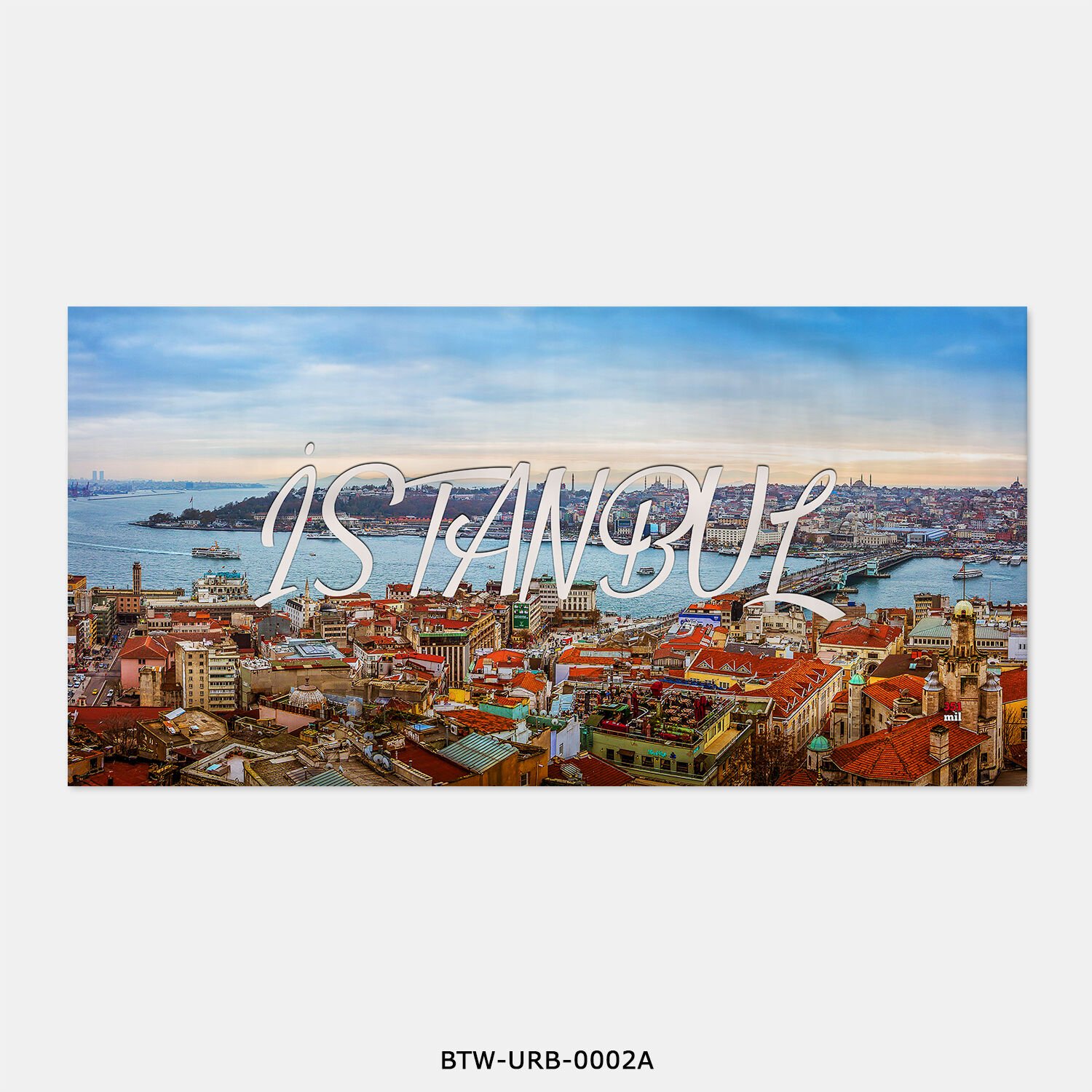 351mil Plaj Havlusu BTW-URB-0002 ISTANBUL PANORAMA