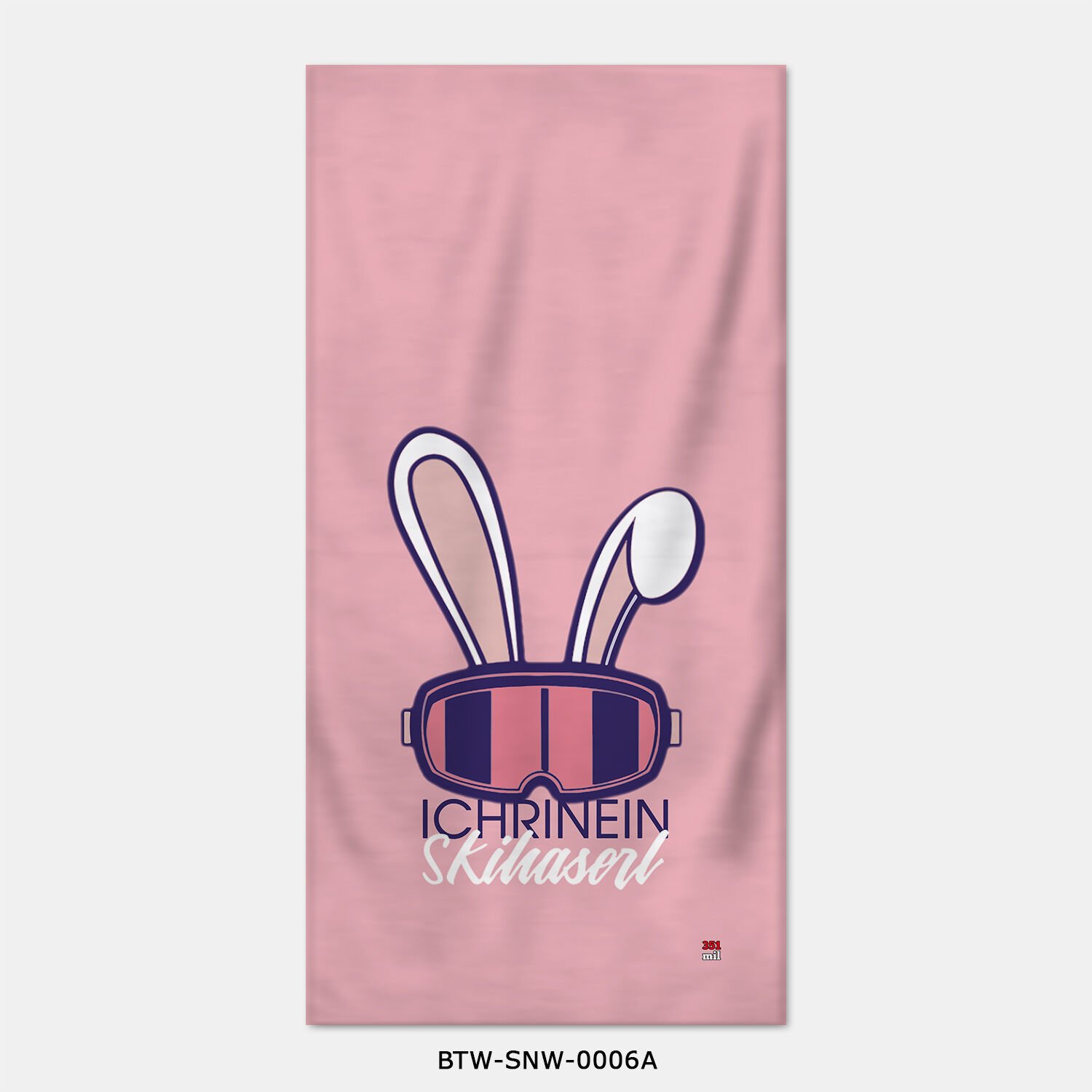 351mil Plaj Havlusu BTW-SNW-0006 SKI BUNNY