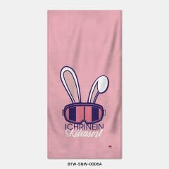 351mil Plaj Havlusu BTW-SNW-0006 SKI BUNNY