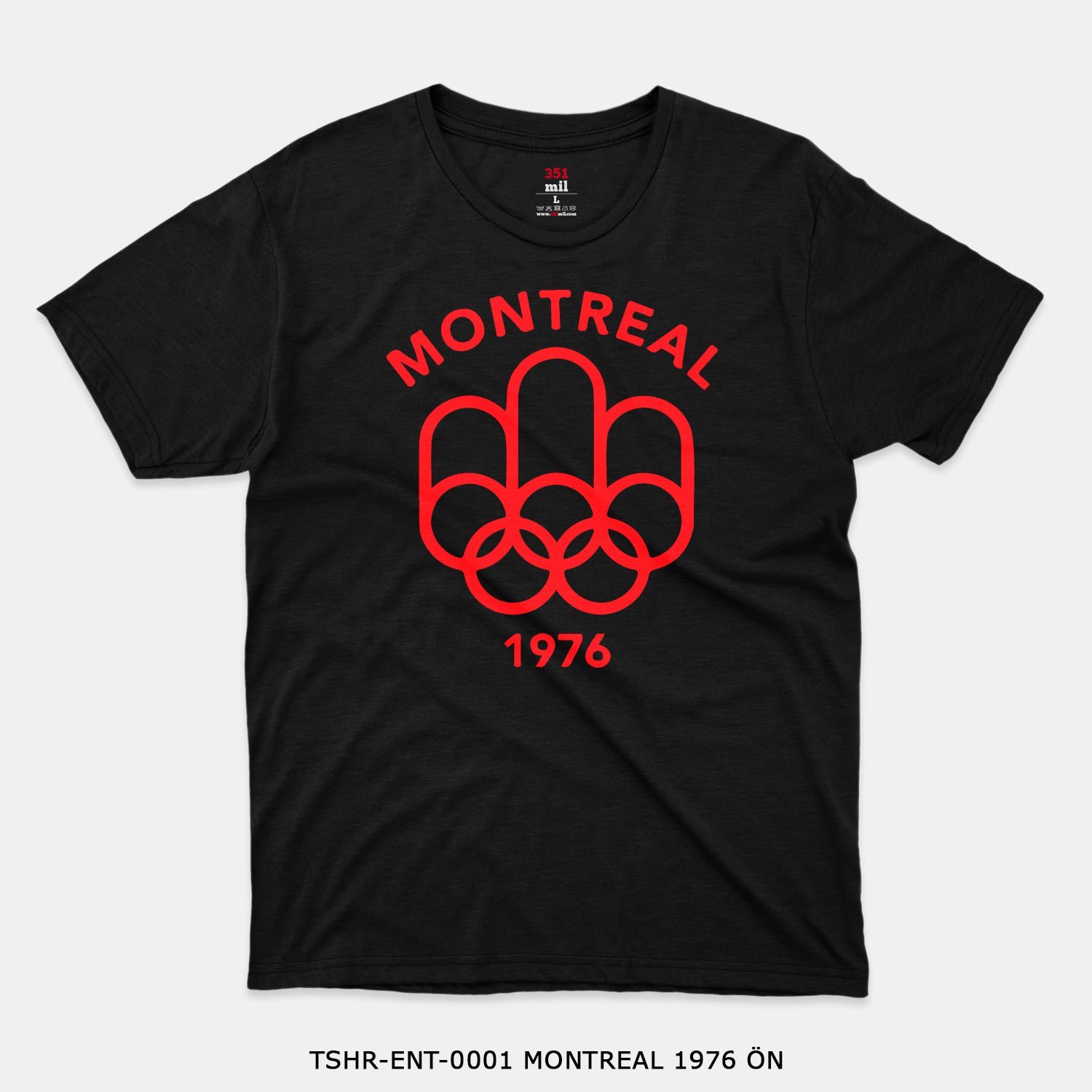 351mil T-Shirt TSHR-ENT-0001 MONTREAL 1976