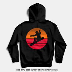 351mil Hoodie HOD-SNW-0009 SUNSET SNOWBOARDING