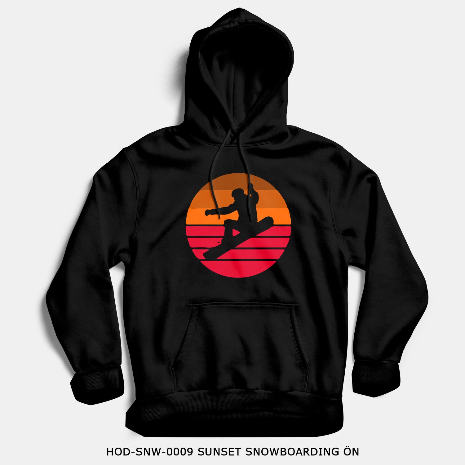 351mil Hoodie HOD-SNW-0009 SUNSET SNOWBOARDING