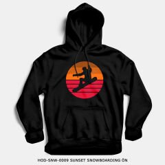 351mil Hoodie HOD-SNW-0009 SUNSET SNOWBOARDING