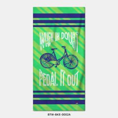 351mil Plaj Havlusu BTW-BKE-0002 PEDAL IT OUT