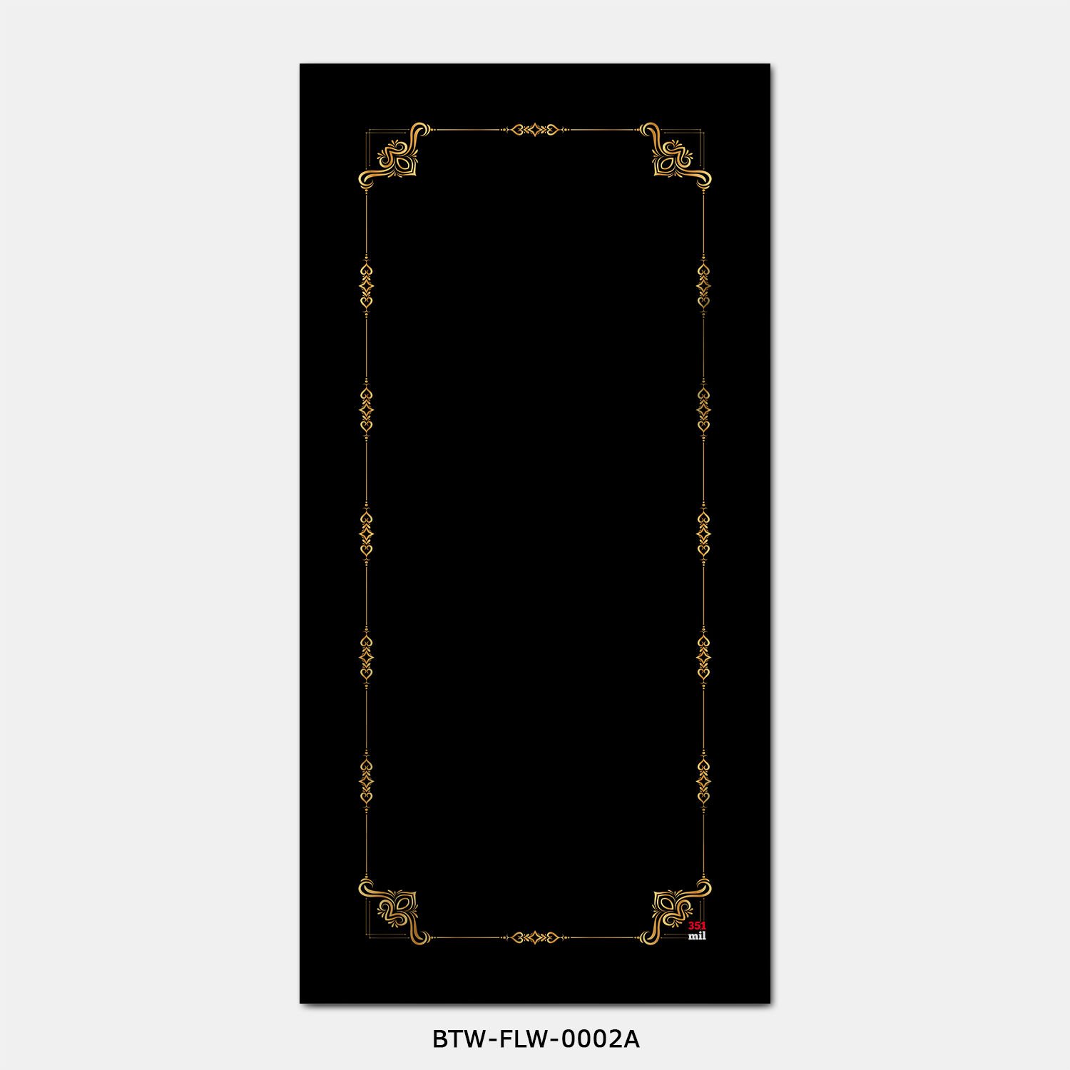 351mil Plaj Havlusu BTW-FLW-0002 FLORAL GOLDEN