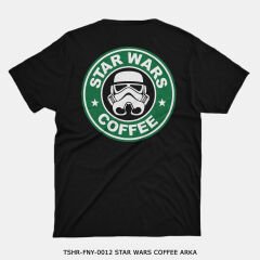 351mil T-Shirt TSHR-FNY-0012 STAR WARS COFFEE
