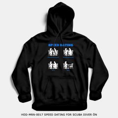351mil Hoodie HOD-MRN-0017 SPEED DATING FOR SCUBA DIVER