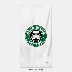 351mil Plaj Havlusu BTW-FNY-0002 STAR WARS COFFEE