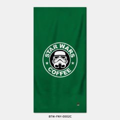 351mil Plaj Havlusu BTW-FNY-0002 STAR WARS COFFEE