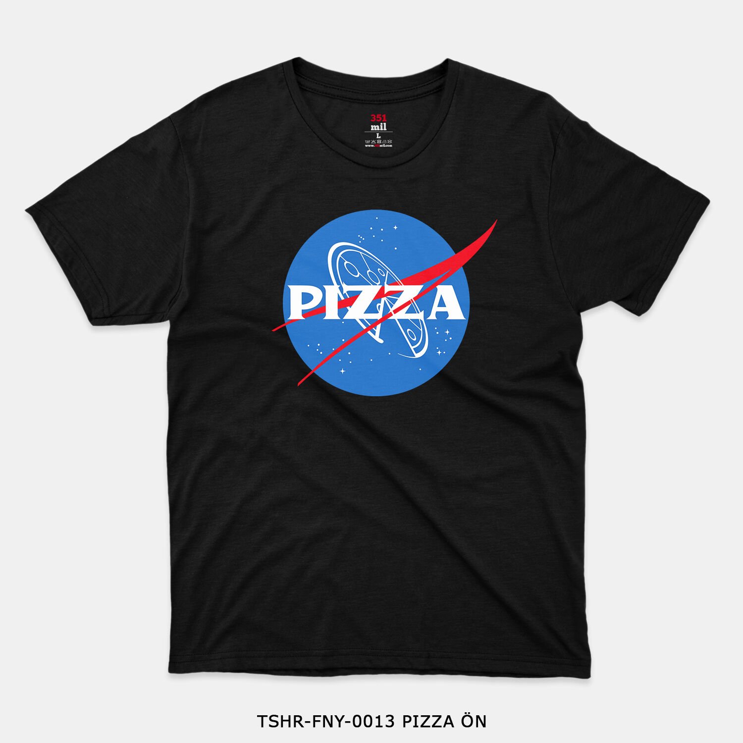 351mil T-Shirt TSHR-FNY-0013 PIZZA