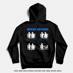351mil Hoodie HOD-MRN-0018 SPEED DATING FOR FREE DIVER